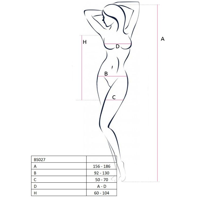 Passion Woman Bodystockings-Frau BS027 Bodystocking Stil Kleid · Spicy Dessous & Bodystockings (Bild 2)
