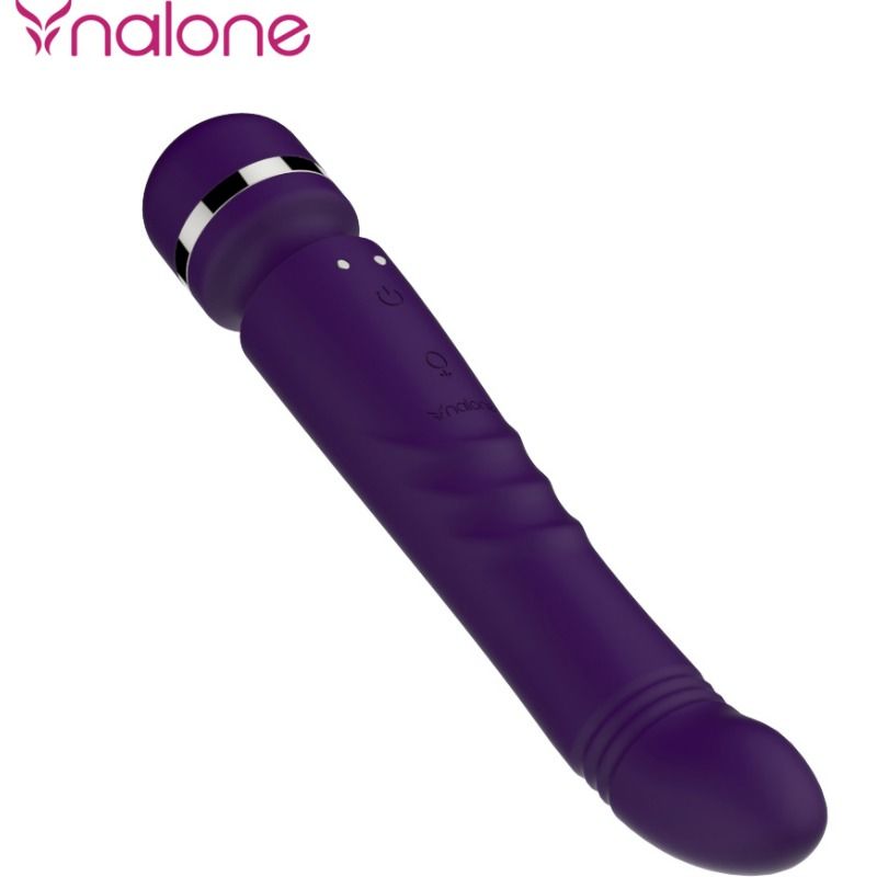 Nalone-Double Yoni Massagegerät mit Zwei Silikon-Testine, 7 Geschwindigkeiten · Vibratoren (Bild 5)