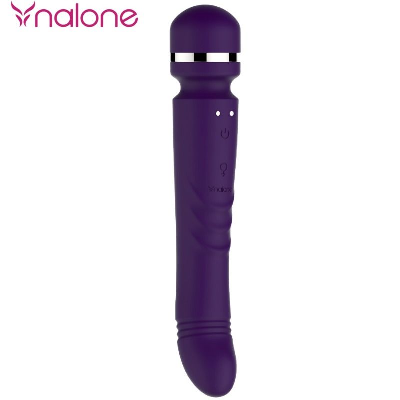 Nalone-Double Yoni Massagegerät mit Zwei Silikon-Testine, 7 Geschwindigkeiten · Vibratoren (Bild 2)