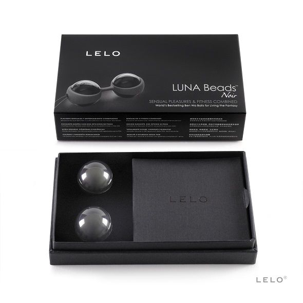 Lelo-Luna Beads Schwarz Liebeskugeln für Pelvico-Silikon-Übungen · Sextoys (Bild 3)