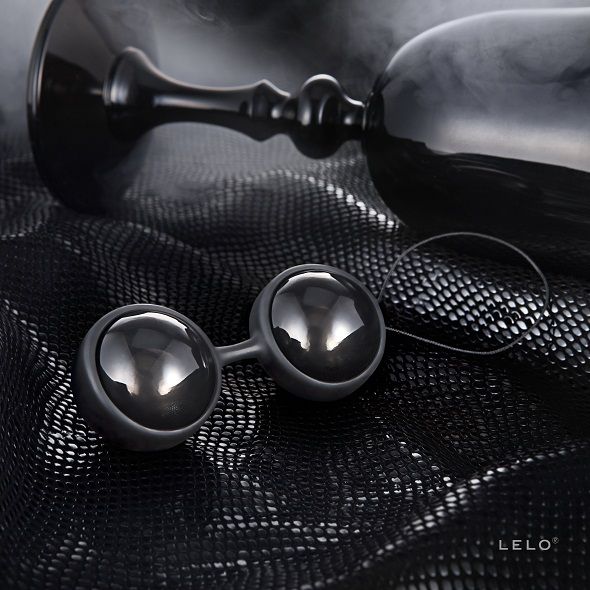Lelo-Luna Beads Schwarz Liebeskugeln für Pelvico-Silikon-Übungen · Sextoys (Bild 5)