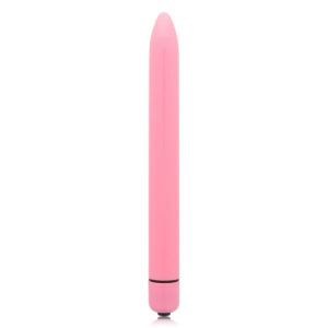 Glossy-Slim Vibrator Rosa-ABS, 3 Geschwindigkeiten, Wasserdicht, Still · Vibratoren (Bild 3)