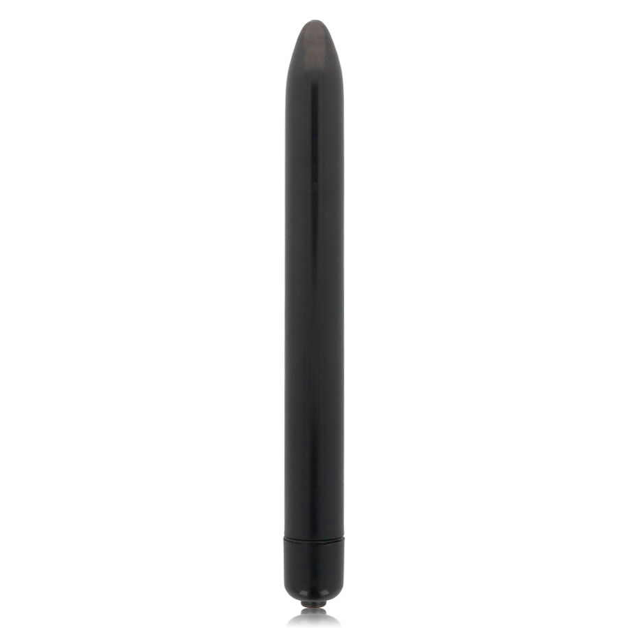 Glossy-Slim Vibrator Schwarz-ABS, 3 Geschwindigkeiten, Wasserdicht, Still · Vibratoren (Bild 3)