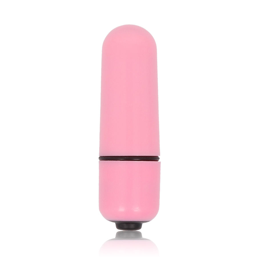 Glossy-Small Bullet Vibe Rosa-ABS, 3 Geschwindigkeiten, Wasserdicht, Ruhe · Vibratoren (Bild 3)