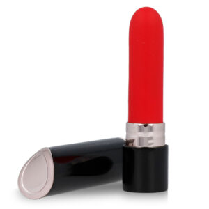 Lips Style-Shia Schwarz & Rot-Silikon, 10 Stufen, wiederaufladbar, USB