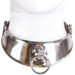 Metal Hard-Halskette mit Ring · Spielzeug aus Glas & Metall