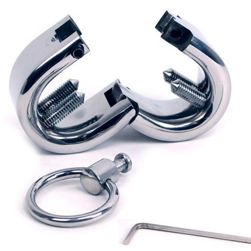 Metal Hard-Armband für Hoden · Spielzeug aus Glas & Metall (Bild 3)