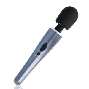 Black&silver-Dexter Wand von Massage-Silikon, 10 Geschwindigkeiten, Wiederaufladbar · Vibratoren (Bild 2)