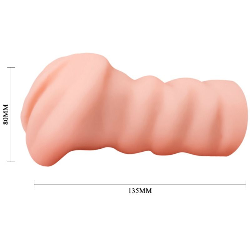 Crazy Bull-Leila Masturbator Vagina 13.5 Cm-TPR, Wasserdicht · Masturbatoren (Bild 3)