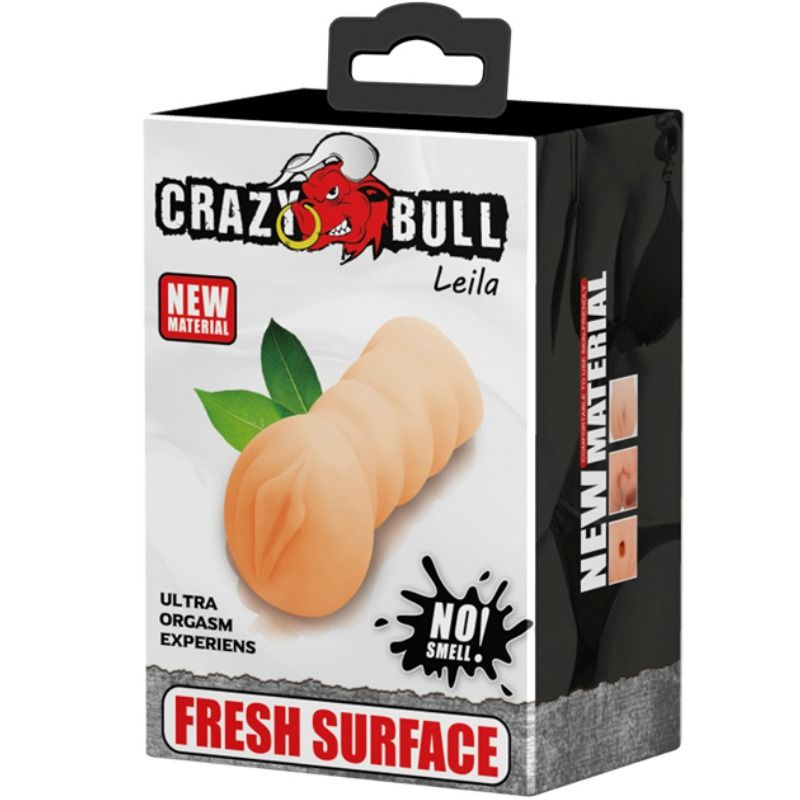 Crazy Bull-Leila Masturbator Vagina 13.5 Cm-TPR, Wasserdicht · Masturbatoren (Bild 2)