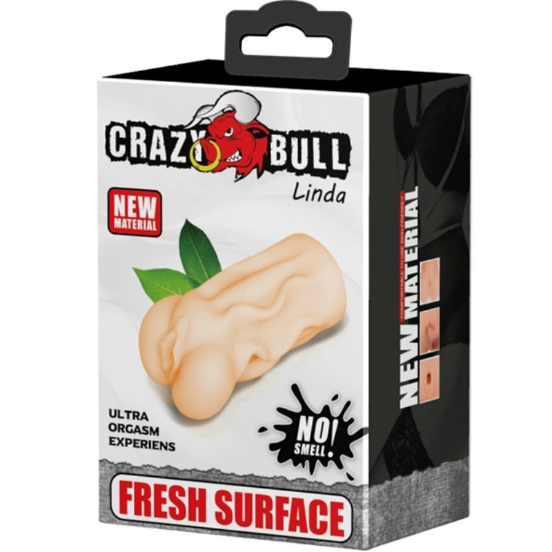 Crazy Bull-Schöne Vagina Masturbator 13.7 cm-TPR, Wasserdicht · Masturbatoren (Bild 4)