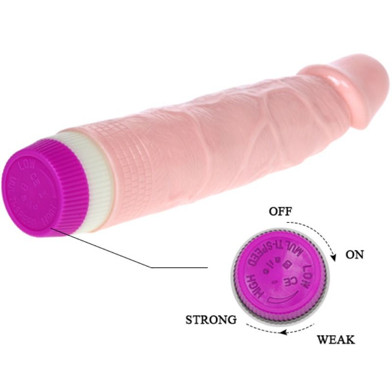 Baile Vibrators-Realistische Vibrator für Anfänger 21.5 Cm-PVC · Vibratoren (Bild 3)