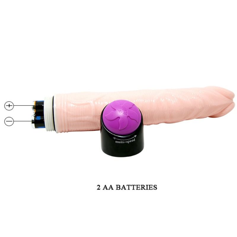 Baile-Adour Baile – Club Vibrator Realistisch 23 Cm Natural-TPR · Vibratoren (Bild 2)