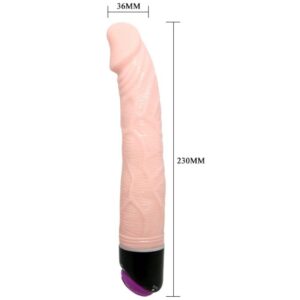 Baile-Adour Baile – Club Vibrator Realistisch 23 Cm Natural-TPR · Vibratoren (Bild 3)