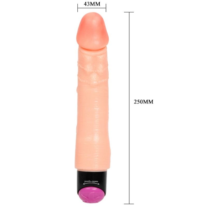 Baile Vibrators-Vibrator realistisch flexibel 25 Cm-PVC · Vibratoren (Bild 6)