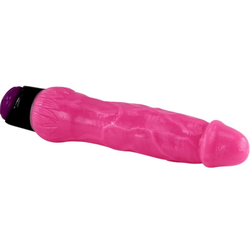 Baile-Vibrator Realistisch Bunt Rosa 24 Cm-TPR · Vibratoren (Bild 7)