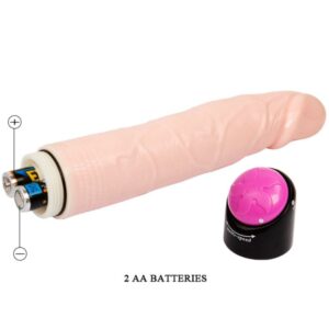 Baile-Vibrator Dildo Bunt mit Vibration und Drehung 24 Cm-PVC · Vibratoren (Bild 5)