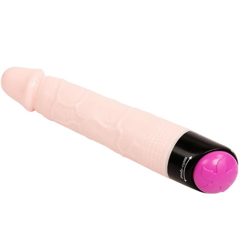 Baile-Vibrator Dildo Bunt mit Vibration und Drehung 24 Cm-PVC · Vibratoren (Bild 6)