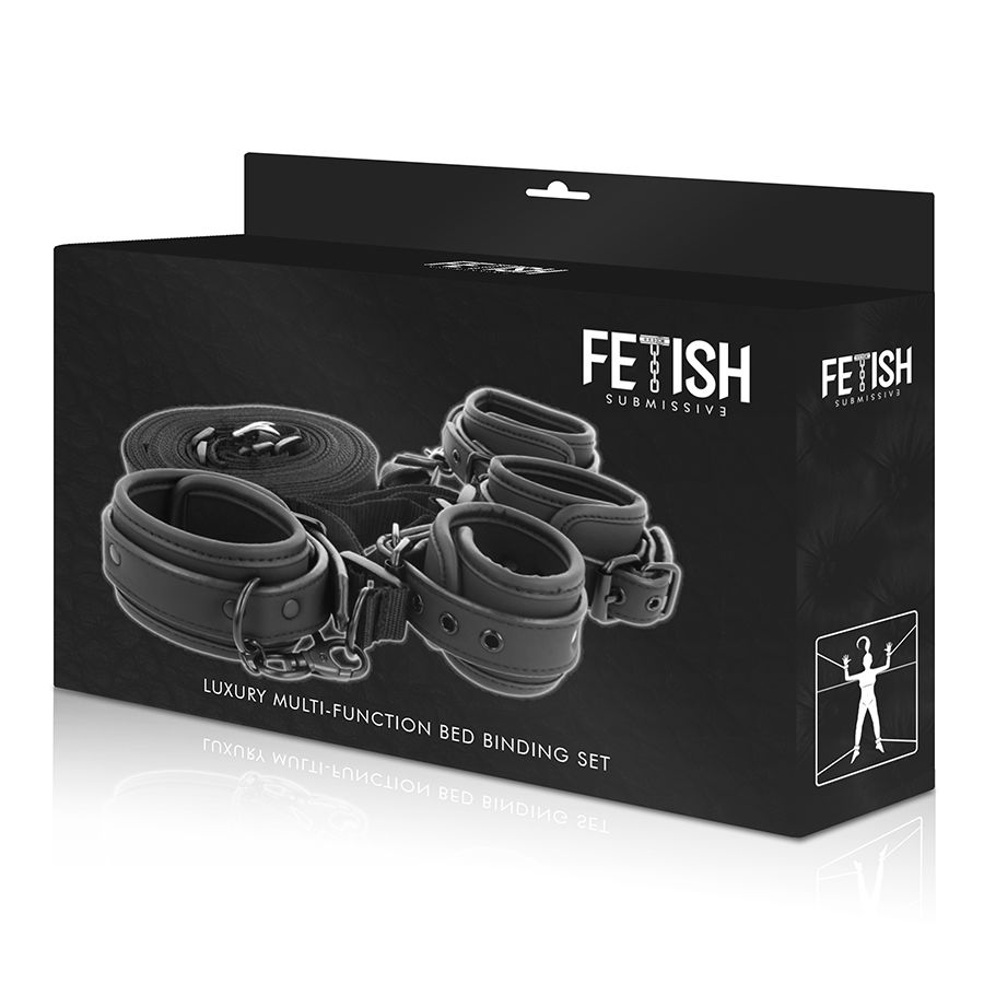 Fetish Submissive Bondage-Handschellen und Gurte mit Polsterung · Sextoys (Bild 5)