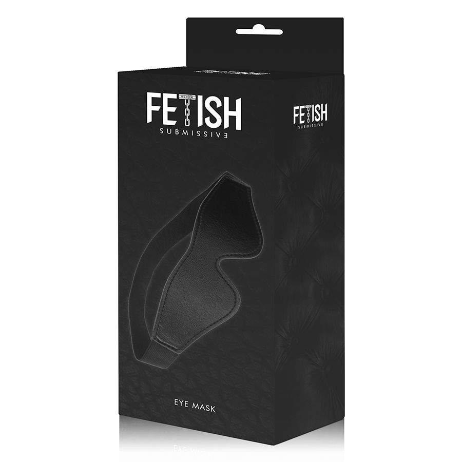 Fetish Submissive Bondage-Veganer Ledermaske mit Beschichtung · Sextoys (Bild 3)