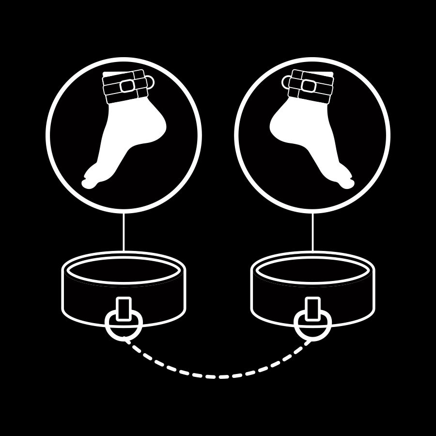 Fetish Submissive Bondage-Handschellen für vegane Lederfesseln · Sextoys (Bild 2)