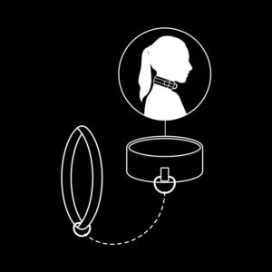 Fetish Submissive Bondage-Halskette mit Kette und Futter · Sextoys (Bild 9)