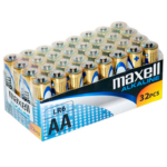 Maxell-Batterie alkalische Aa LR6 Pack*32 Uds · Sextoys