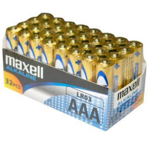 Maxell-Batterien AAA LR03 Pack*32 Uds · Sextoys