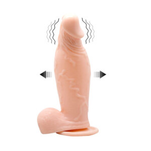 Baile-Dildo realistisch aufblasbar vibrierend-TPR, Fernbedienung, Saugnapf · Vibratoren (Bild 2)