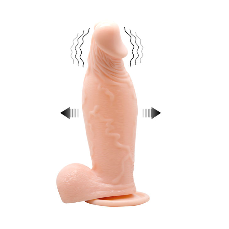 Baile-Dildo realistisch aufblasbar vibrierend-TPR, Fernbedienung, Saugnapf · Vibratoren (Bild 2)