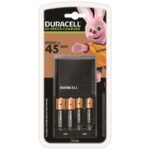 Duracell-Ladegerät 45min. + 2xAA 1700mAh + 2xAAA 750mAh · Batterien & Zubehör