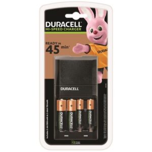 Duracell-Ladegerät 45min. + 2xAA 1700mAh + 2xAAA 750mAh · Batterien & Zubehör
