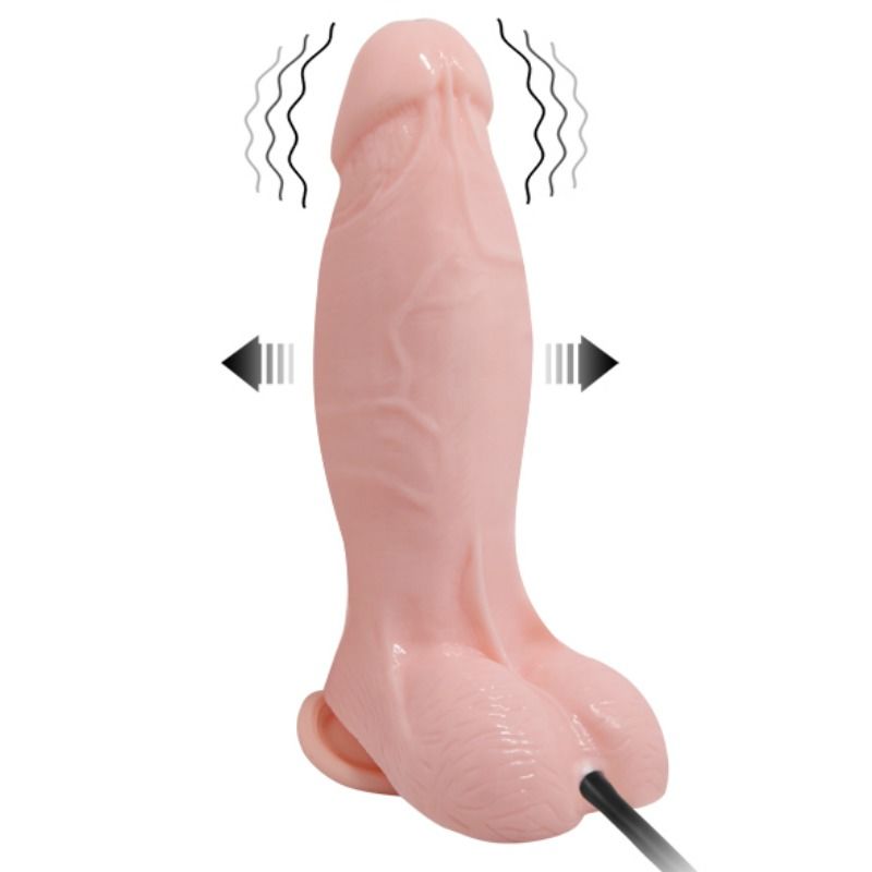 Baile-Dildo Realistische Vibration Spreizbar 18.8 Cm-TPR, Fernbedienung · Vibratoren (Bild 9)