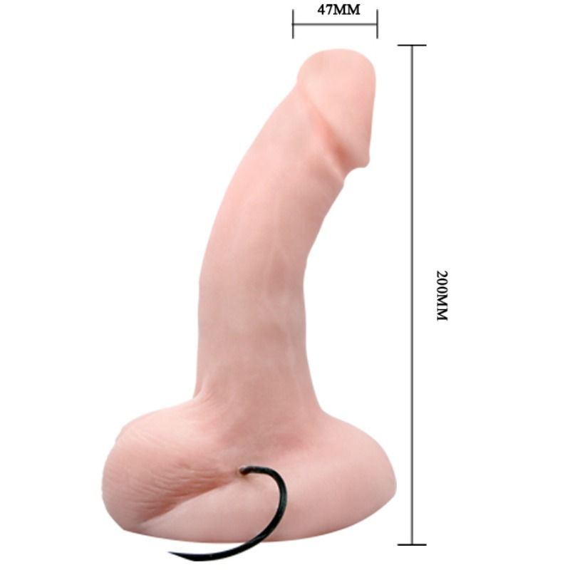Baile-Dildo Vibrator Realistisch mit Saugnapf, Venosa-TPR-Struktur · Vibratoren (Bild 5)