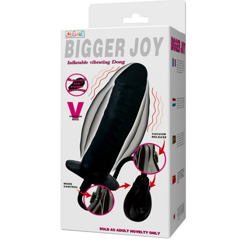 Baile Stimulating-Bigger Joy Dildo Geschmeidig mit Vibration 16 · Vibratoren (Bild 4)