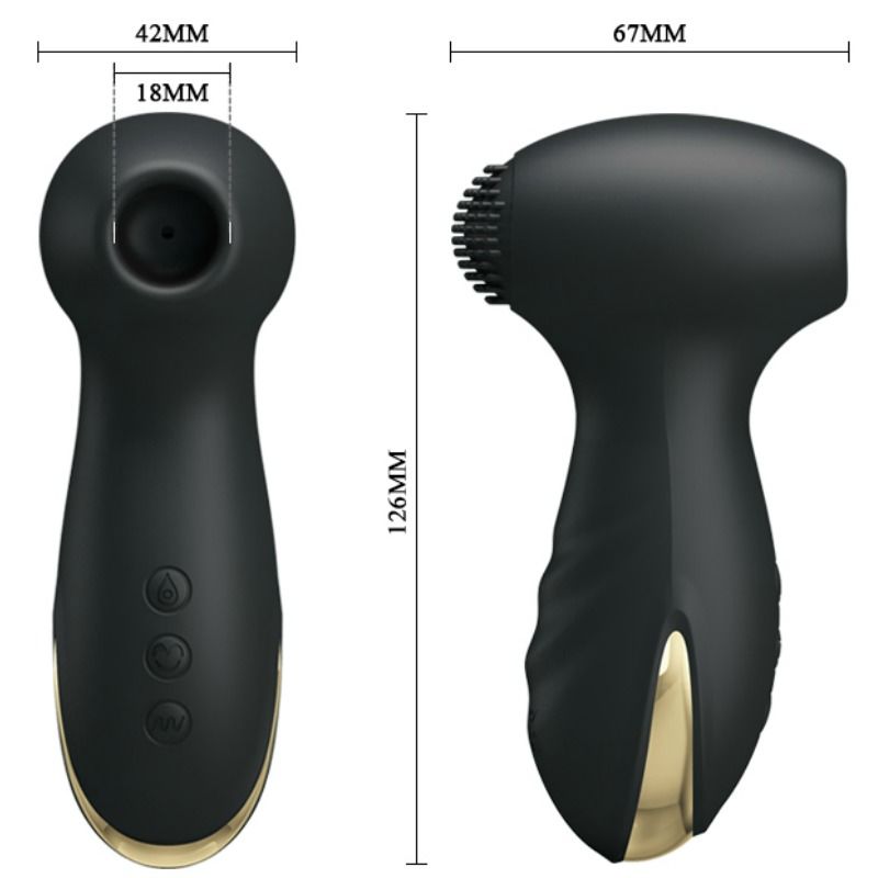 High Tech-Smart Hammer Vibrationen und Suction-Silikon, 7 Geschwindigkeiten · Vibratoren (Bild 4)