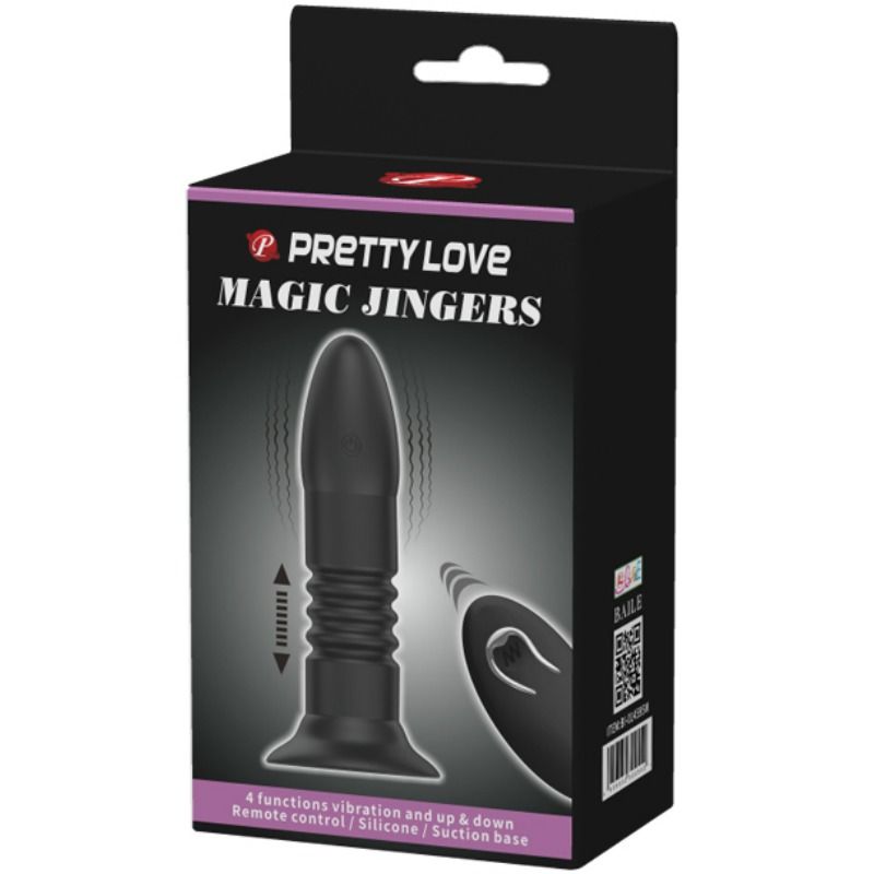Remote Control-Analplug Magic Jinger Up & Down und Vibration-3 · Vibratoren (Bild 4)