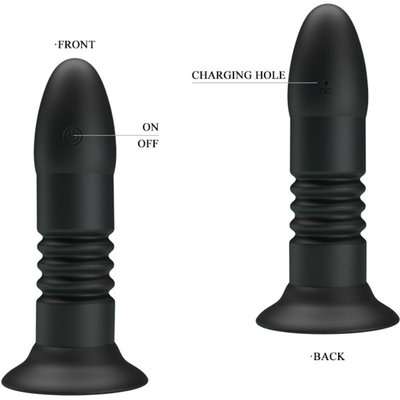 Remote Control-Analplug Magic Jinger Up & Down und Vibration-3 · Vibratoren (Bild 7)