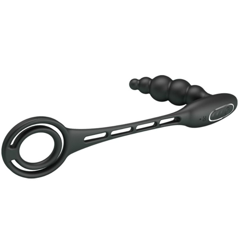 For Him-Penianische Ringe mit Vibrator Prostata-Silizium, 12 Geschwindigkeiten · Sextoys (Bild 6)