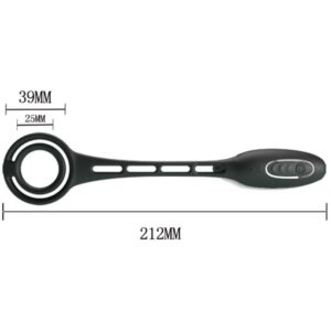 For Him-Penianische Ringe mit Vibrator Prostata-Silizium, 12 Geschwindigkeiten · Sextoys (Bild 9)