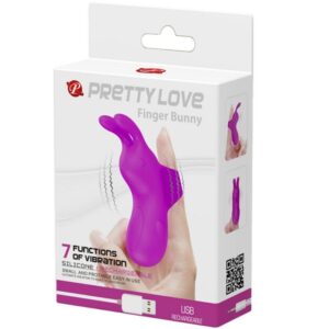 Fun Toys-Smart-Digiator Wiederaufladbar mit Kaninchensilikon, 7 · Vibratoren (Bild 6)