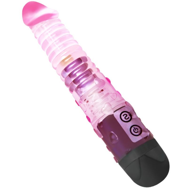 Baile Vibrators-Give You Lover Vibrator Rosa-TPR, 10 Geschwindigkeiten · Vibratoren (Bild 2)
