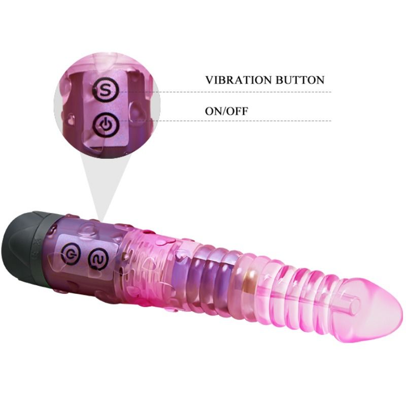 Baile Vibrators-Give You Lover Vibrator Rosa-TPR, 10 Geschwindigkeiten · Vibratoren (Bild 5)
