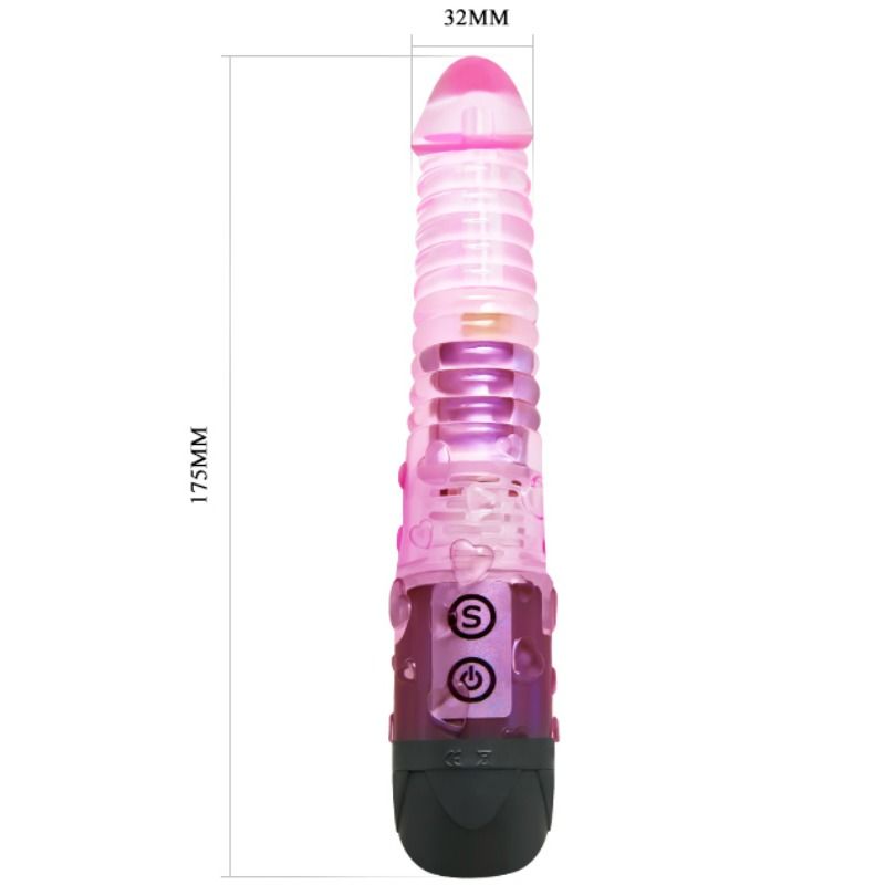 Baile Vibrators-Give You Lover Vibrator Rosa-TPR, 10 Geschwindigkeiten · Vibratoren (Bild 6)