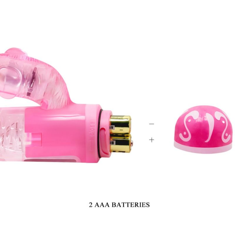 Baile Vibrators-Multispeed Vibrator mit Stimulator Rosa-TPR, 10 · Vibratoren (Bild 8)