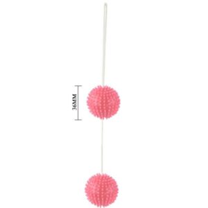 Baile Stimulating-Strukturierte Kugeln Rosa 3.6 Cm zur Tonbildung · Sextoys (Bild 5)