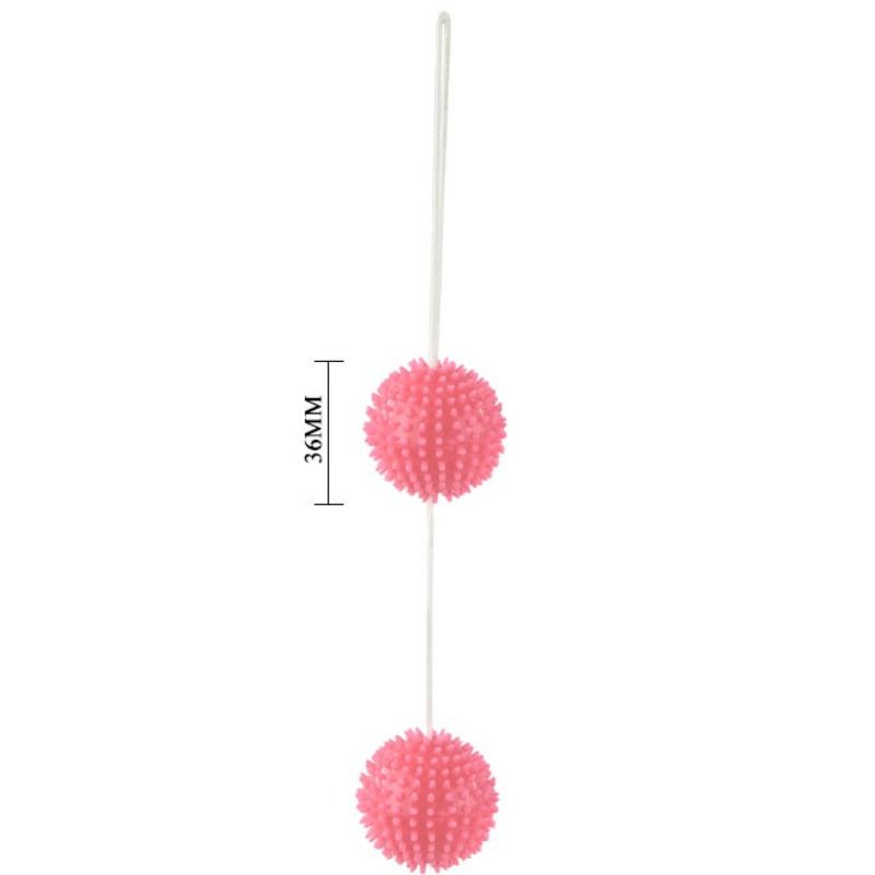 Baile Stimulating-Strukturierte Kugeln Rosa 3.6 Cm zur Tonbildung · Sextoys (Bild 5)