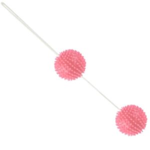 Baile Stimulating-Strukturierte Kugeln Rosa 3.6 Cm zur Tonbildung · Sextoys
