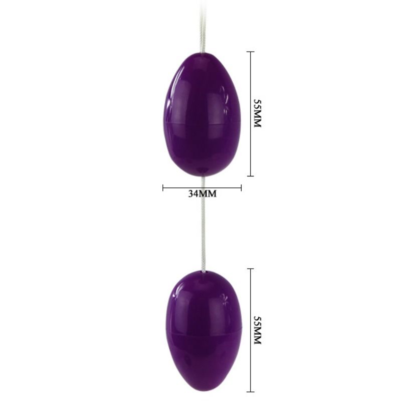 Baile Anal-Twins Ball Analkugeln Flieder-ABS · Sextoys (Bild 5)