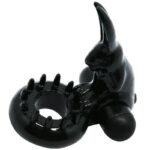 Baile For Him-Vibrierender Ring mit Kaninchen zur Stimulation · Vibratoren
